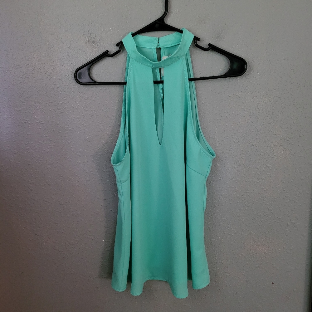 April USA Sleeveless Blouse Tank Top Women's Size Small